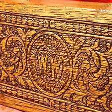 Restored 1860-80s WHEELER & WILSON Sewing Machine Accessory Wooden Box by 3FTERS