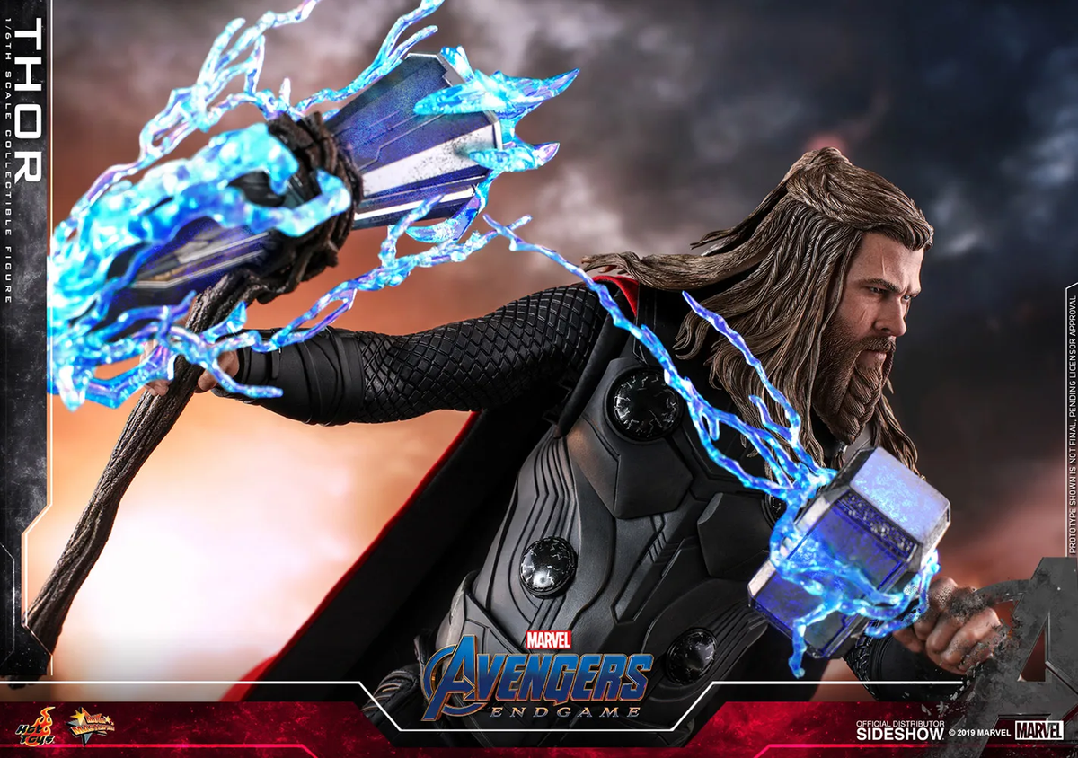 AVENGERS: ENDGAME~THOR / CHRIS HEMSWORTH~SIXTH SCALE FIGURE~MMS557