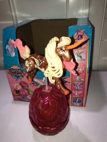 Mattel Mega Crystal Creatures COCOALUX UNICORN SERIES 3 NEW SEALED EGG - Picture 2 of 2