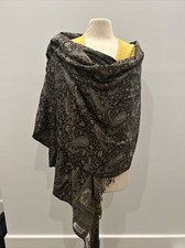 KASHMIRI 100 Wool Shawl 84 X 28
