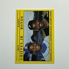 1991 Fleer #710 Ken Griffey Jr. & Barry Bonds 🎖️Legends🎖️
