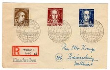 SBZ 235/37 mit SoStpl WEIMAR GOETHEJAHR (BA5213