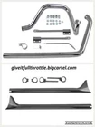 1995-99 Harley Davidson FXST FLST Softail True Dual Exhaust Pipe W/ 36 Fishtails