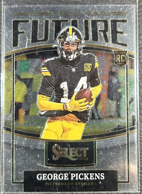 2022 Panini Select Future Rookie #SF-9 - George Pickens Rookie Card