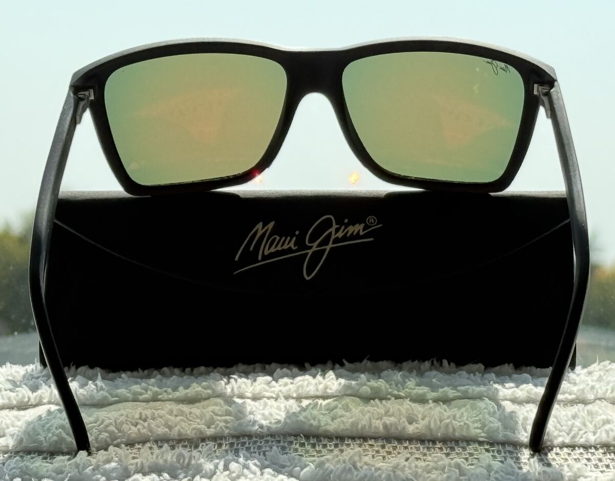 Maui Jim Cruzem MJ 864 02A Matte Black Rubber Frame & Hawaii Maui Jim Cruzem MJ 864 02A Matte Black Rubber Frame & Hawaii