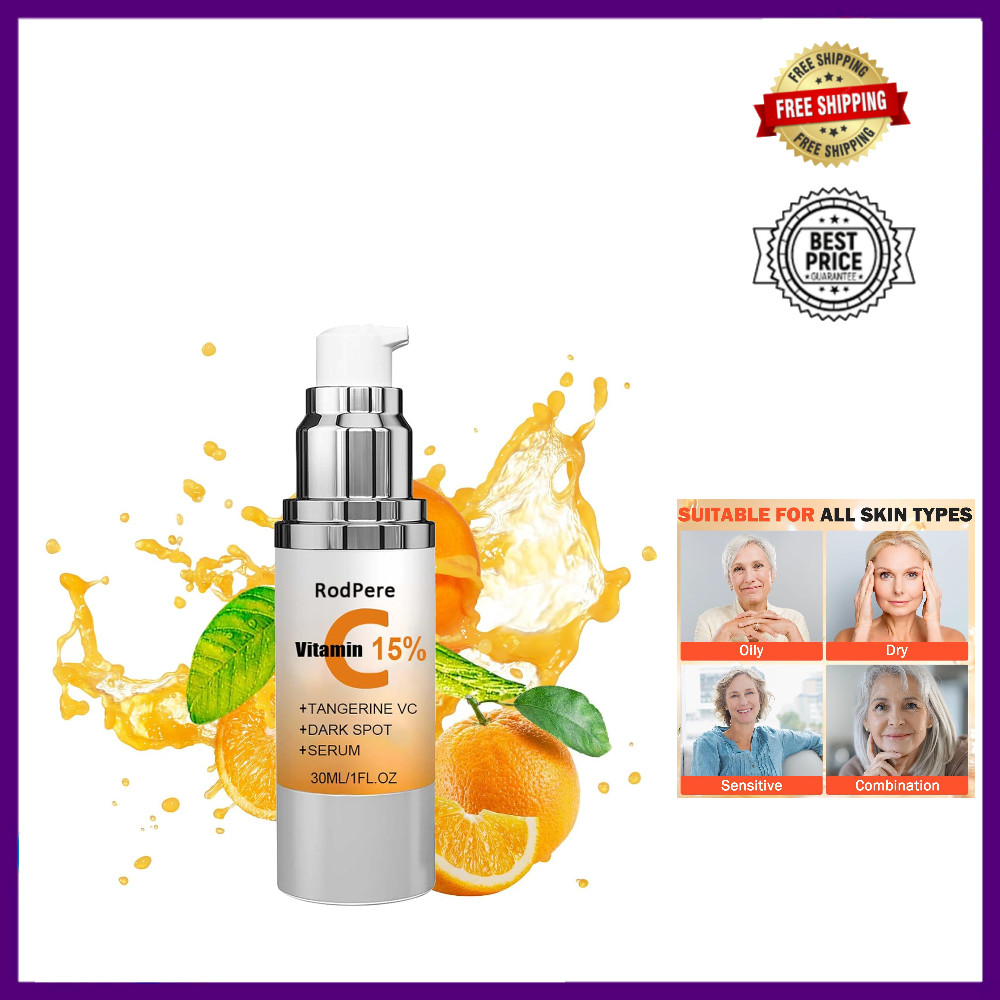 Super C Serum for Women 70+, Hydrates, Firms, Lifts, Targets Wrinkles & Age Spot