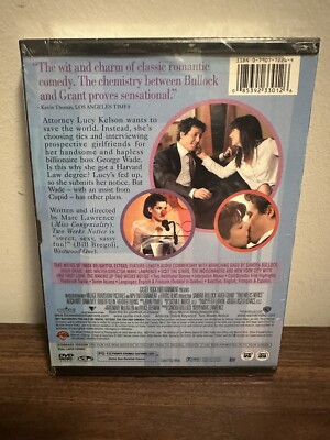 Two Week Notice DVD NEW SEALED Full Screen - Sandra Bullock Hugh