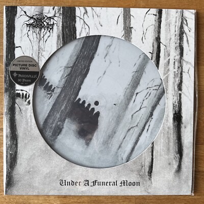 Darkthrone - Under a Funeral Moon - Limited Picture Disc Vinyl LP - Selten - NEU