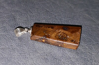Pendentif Opale Boulder D'Australie Naturelle - 15,90 Carats - Forme Libre Multicolore - Neuf Sans Emballage