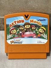V Tech Action Mania V. Smile Motion Game Cartridge- Used