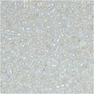 Miyuki Round Rocaille Seed Beads Size 11/0 24GM Crystal AB 11-250-5