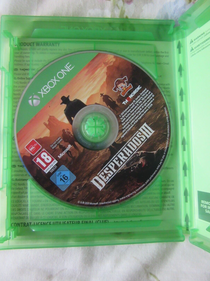 Desperados 3, Official XBOX One game, Western, Tactical Stealth Game