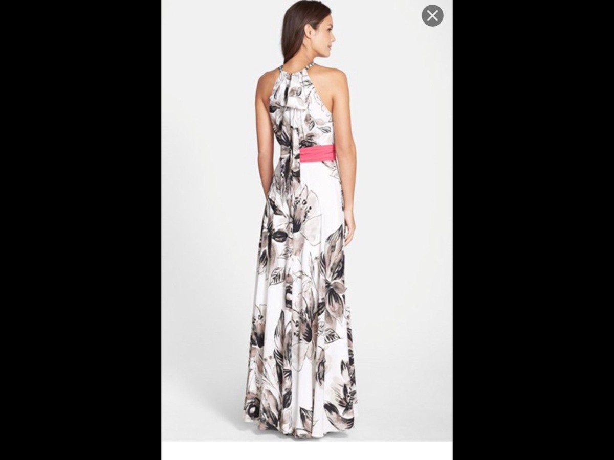 Women's Eliza J Chiffon Maxi Dress, Size 8