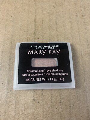 MARY KAY EYE SHADOW #CHROMAFUSION #ROSEGOLD NEW NOS ROSE GOLD