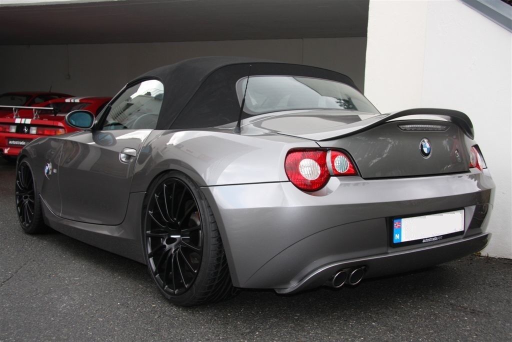 FOR BMW Z4 CONVERTIBLE UN-PAINTED-GREY Factory Style Rear Spoiler 