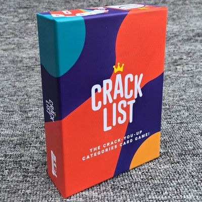 DE Crack List - Brand New & Sealed Game Cards