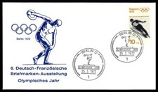BRD BRIEF 1972 OLYMPIADE M&Uuml;NCHEN SAPPORO/JAPAN OLYMPISCHES JAHR OLYMPICS hy34