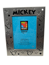 Disney Mickey Mouse Genuine Photo Frame Mickey Unlimited Metal 3.5x5" Photo 2000