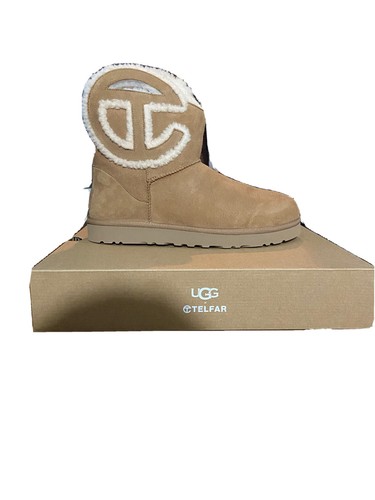 UGG x Telfar Logo Mini Boots in 