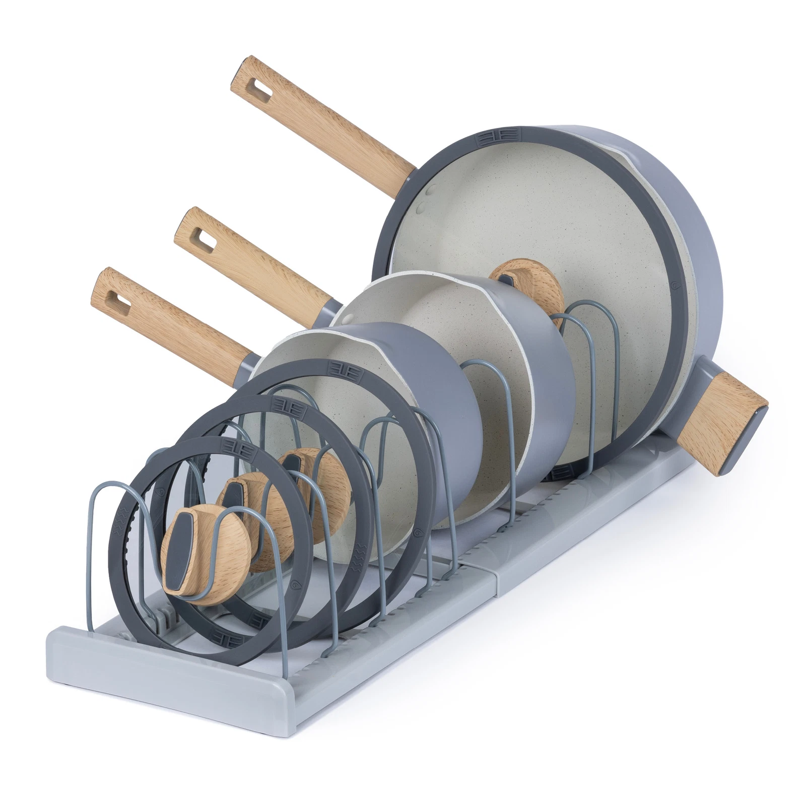 LIVIVO Extendable Pan Lid Holder Adjustable Kitchen Organiser Rack
Opens in a new window or tab