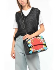 Mia Bag Italy Maxi Large Crossbody Leather Bag 