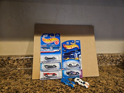 Hot Wheels Lot of 7 Chaparral 2 White 2D Mystery Blue 1966 '66