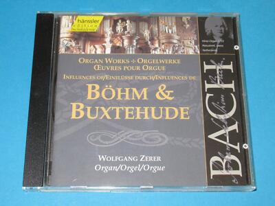 Wolfgang Zerer / Bach: Einflüsse durch Böhm & Buxtehude (Hänssler Vol. 88) CD