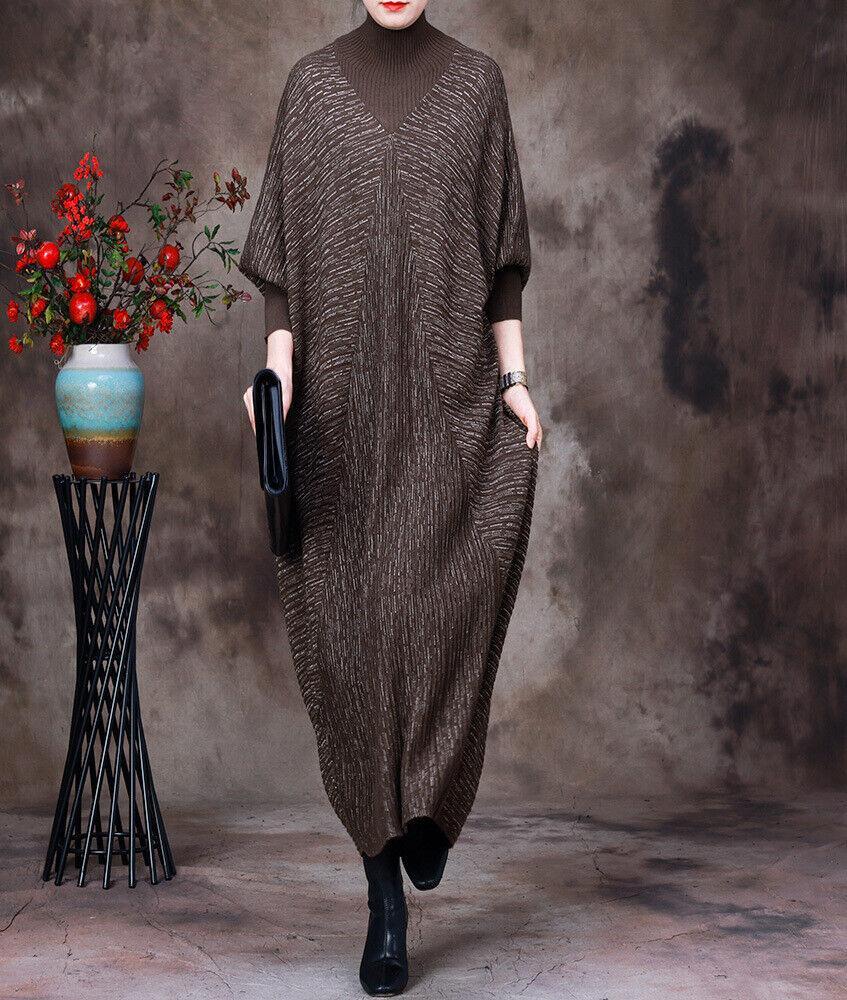 cheap knit dresses Women's Ease Into It Beige Knit Half-Zip Funnel Collar Longline Sweater Dress | Color: White | Size: L main image 0