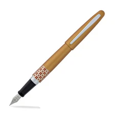 Pilot Metropolitan Retro Pop Fountain Pen - Orange - Medium Point - New - P91443