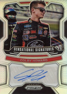 PANINI 2022 PRIZM COLBY HOWARD #S-CO SENSATIONAL SIGNATURES AUTOGRAMMKARTE