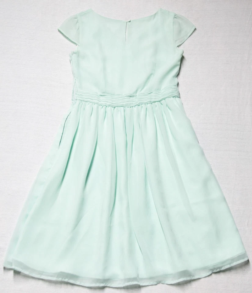 Tevolio Chiffon dress mint green size2 - Image 2 of 4