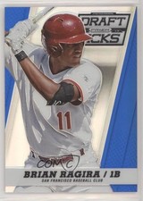 2013 Panini Prizm Perennial Draft Picks Blue Prizm 56/75 Brian Ragira #81 fm0