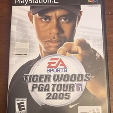 EA SPORTS Tiger Woods PGA Tour 2005 PS2 w/ Manual & Case NTSC-U/C E