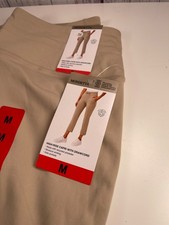 Mondetta Women's Drawstring Capri Pants Moisture Wicking Pockets Workout Gym MeD