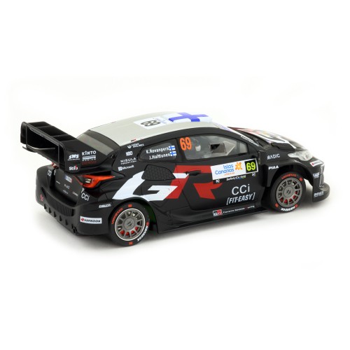 Toyota Yaris WRC1 Avant Slot n.69 Réplique Collector Canarias 2025 Rovanperä