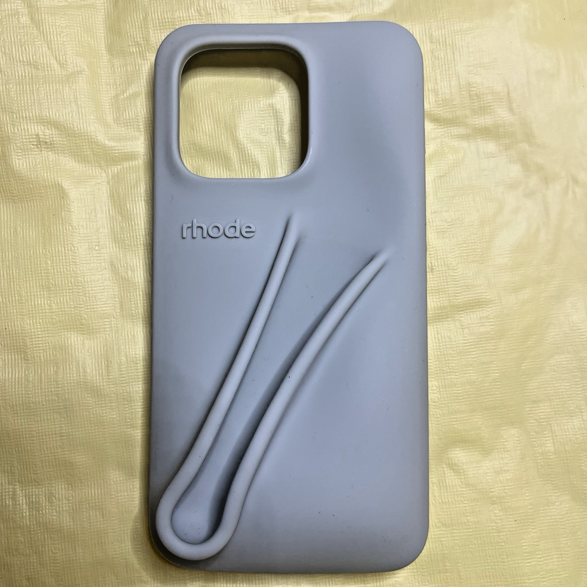 Rhode iPhone 14 Pro Phone Lip Case Gray - Case Only - Gloss Stick Color New Box Rhode iPhone 14 Pro Phone Lip Case Gray - Case Only - Gloss Stick Color New Box