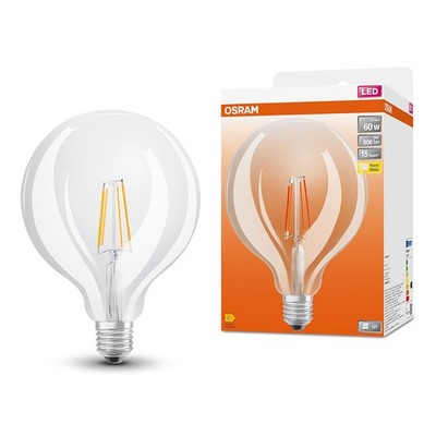 Osram LED Filament G125 Globe Star 7W = 60Watt E27 klar 806lm warmweiß 2700K