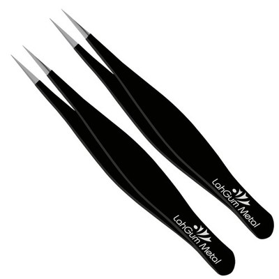 Super Sharp Pointed Tweezers - Precision Fine Point Tip Ingrown Hair Remover ...