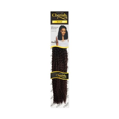 Cherish Brazilian Bulk 20'' gehäkelter Zopf lockiges Haarverlängerungsstil