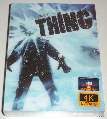 THE THING FILMARENA XL LENTICULAR FULL SLIP 4K BLU-RAY STEELBOOK OVP NEW SEALED