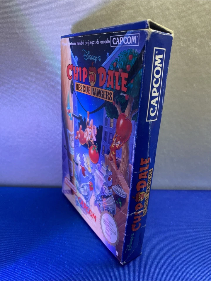 SOLO CAJA JUEGO NINTENDO NES PAL ESP DISNEY CHIP N DALE RESCUE RANGERS - Imagen 4 de 4