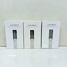 Ledger Nano S x 3 - Hardware Crypto Wallet New Sealed Btc Eth And More