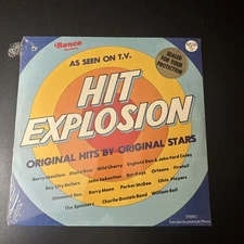 Ronco "HIT EXPLOSION" Vinyl Album LP As Seen on TV Mixed Disco Record Album NEW
