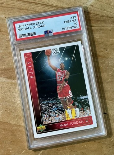 1993 Michael Jordan PSA 10 💎 Upper Deck #23 BULLS GOAT FRESH FROM PSA
