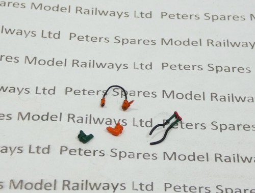 Juego de detalles delanteros de cabina calibre OO Dapol 115559 clase 73 cable eléctrico verde/naranja | Zustand: New