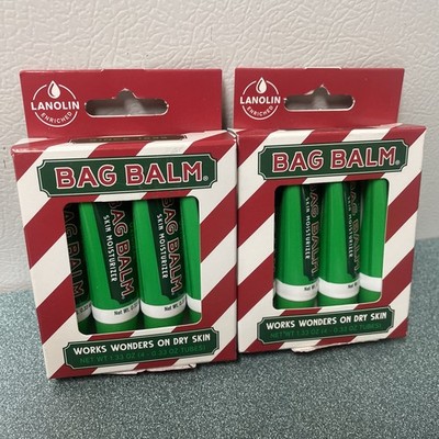 8 - Bag Balm On the Go Vermont Original Skin Moisturizer Lip Hands Cuticles Xmas