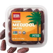 Medjool Dates - Large Plump-Pitted Dates Medjool, Non-GMO Verified, Natural...