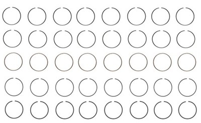 EngineTech Piston Ring Set for 1 Engine .060in 1.524mm Oversize .060in 1.524mm O