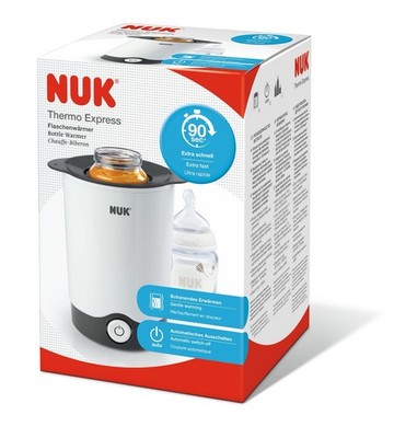 NUK Thermo Express Plus Flaschenwärmer | schonendes Erwärmen von Nahrung