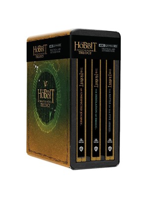 NEW | The Hobbit Trilogy Theatrical + Extended Limited Edition Steelbook 4K UHD